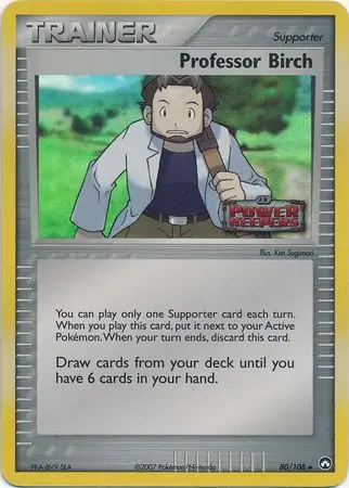 Professor Birch Reverse Holo 80