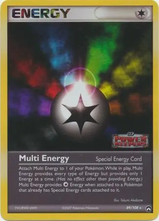 Multi Energy Reverse Holo 89 Normal