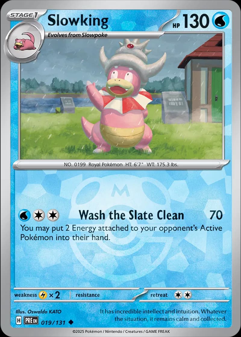 Slowking Master Ball Holo 19 Normal
