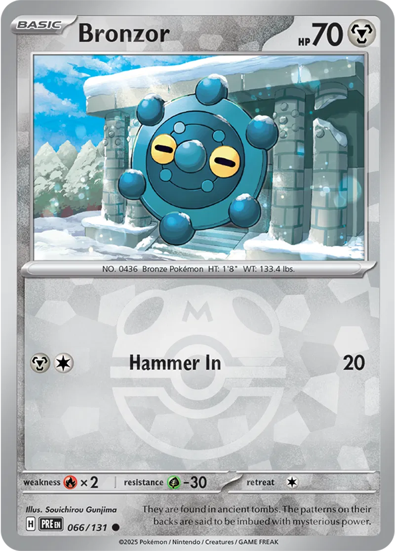 Bronzor Master Ball Holo 66 Normal