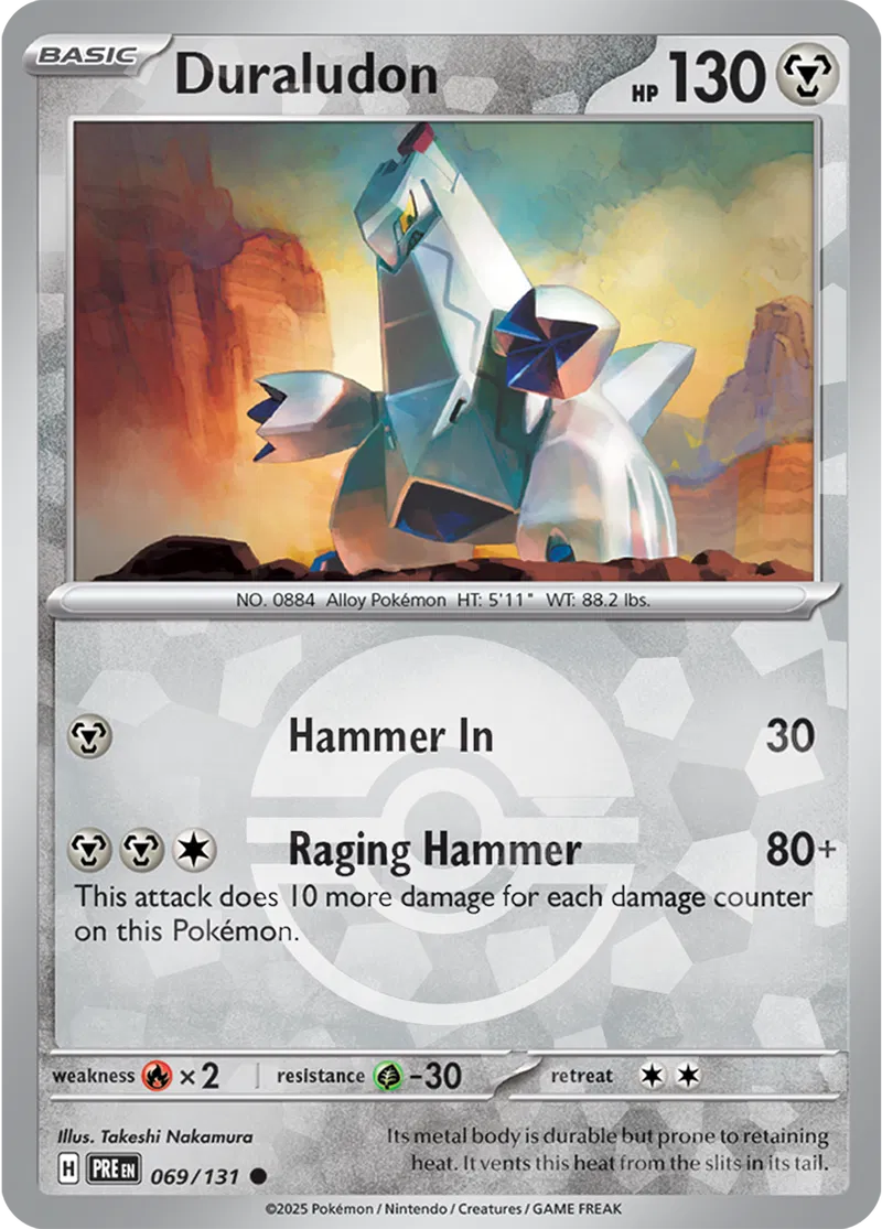 Duraludon Poke ball Holo 69 Normal