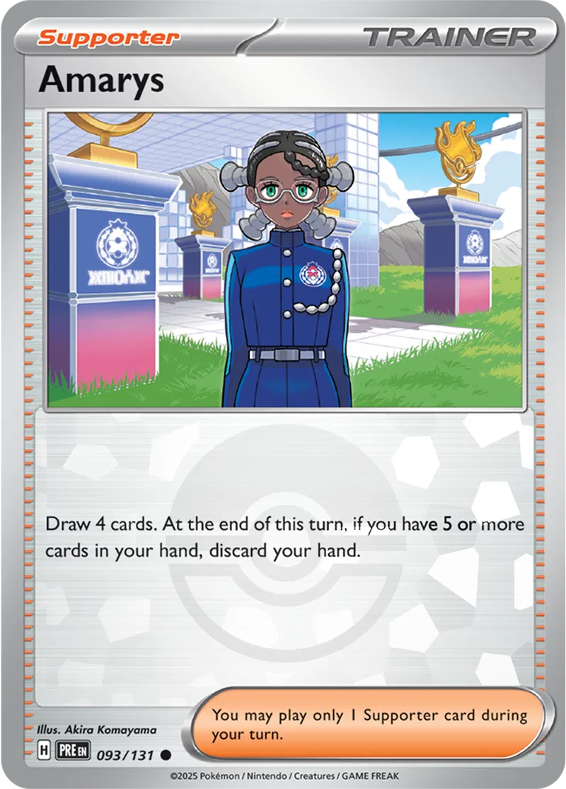 Amarys Poke ball Holo 93