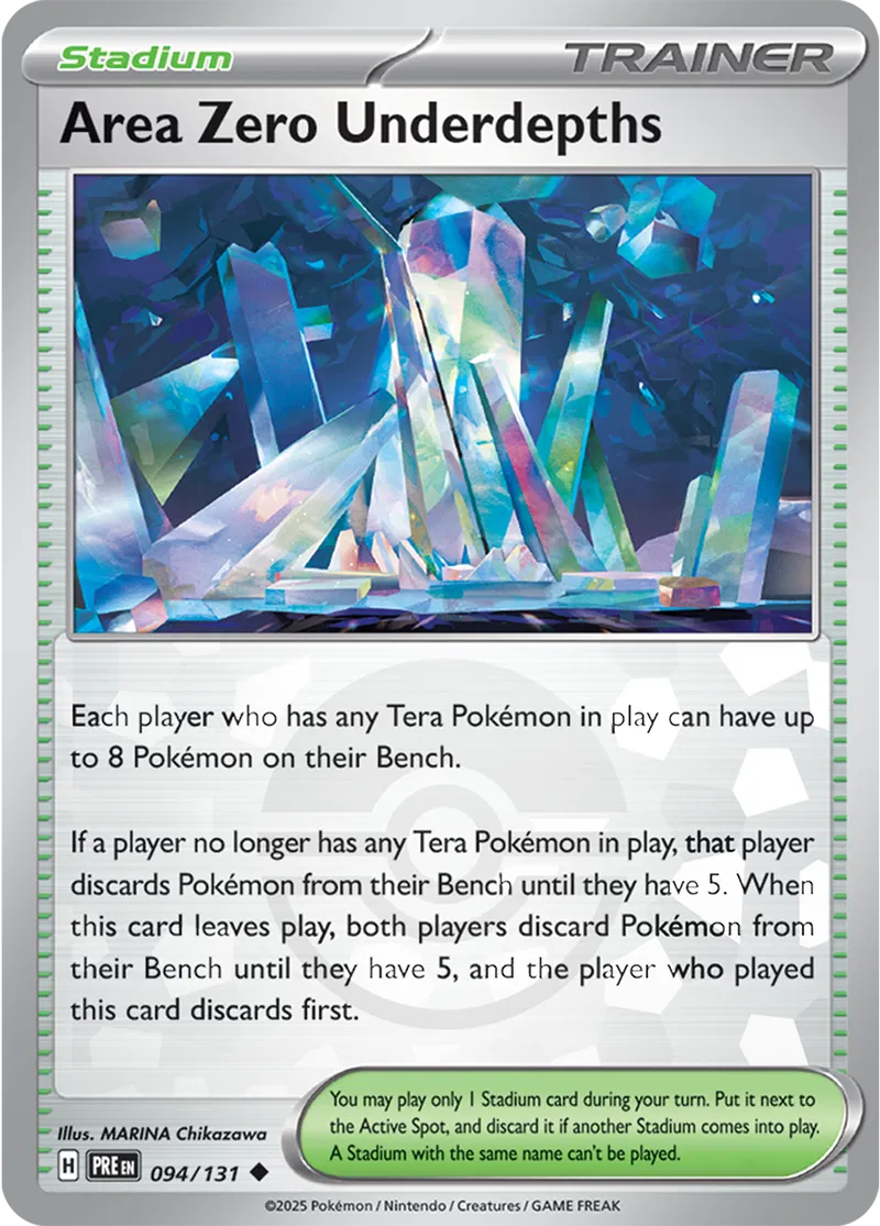 Area Zero Underdepths Poke ball Holo 94 Normal