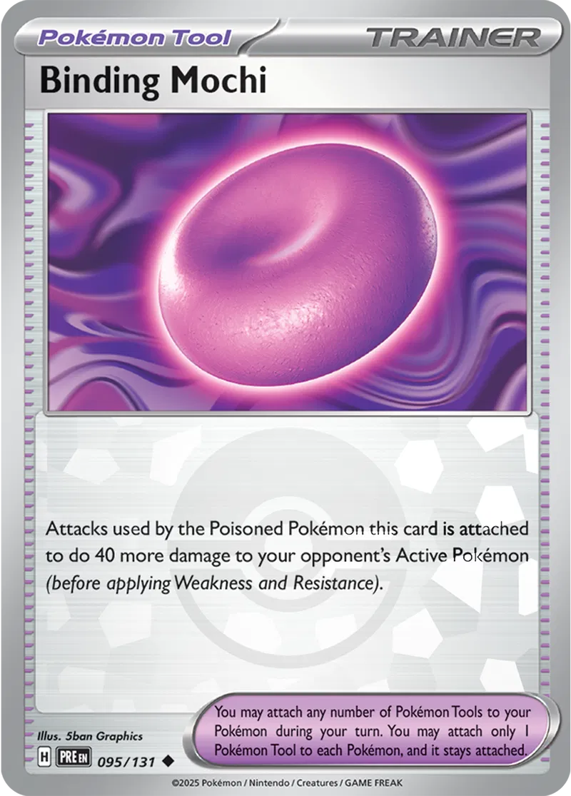 Binding Mochi Poke ball Holo 95 Normal