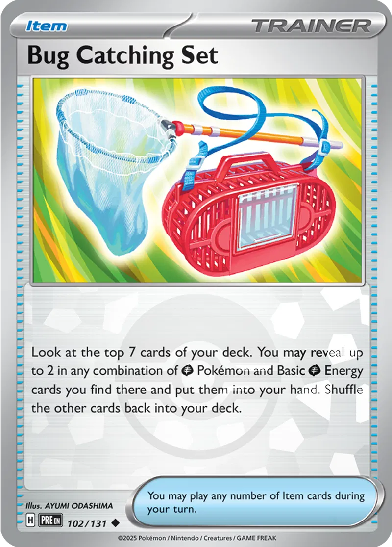 Bug Catching Set Poke ball Holo 102 Normal