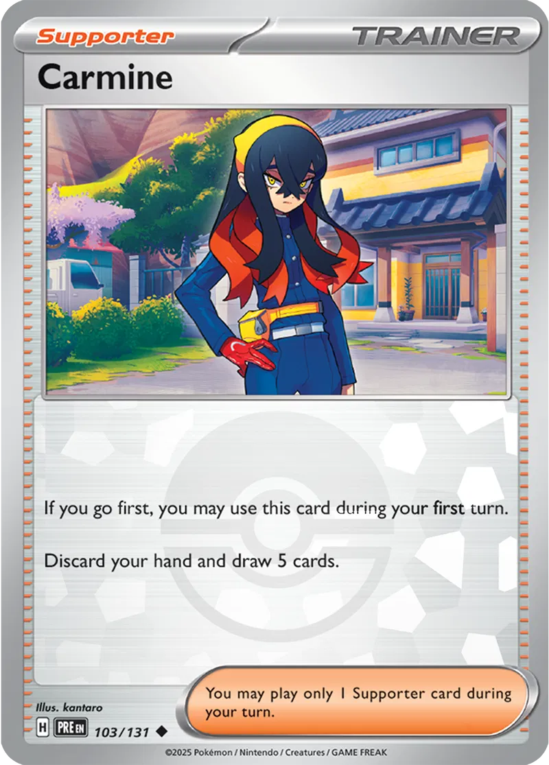Carmine Poke ball Holo 103