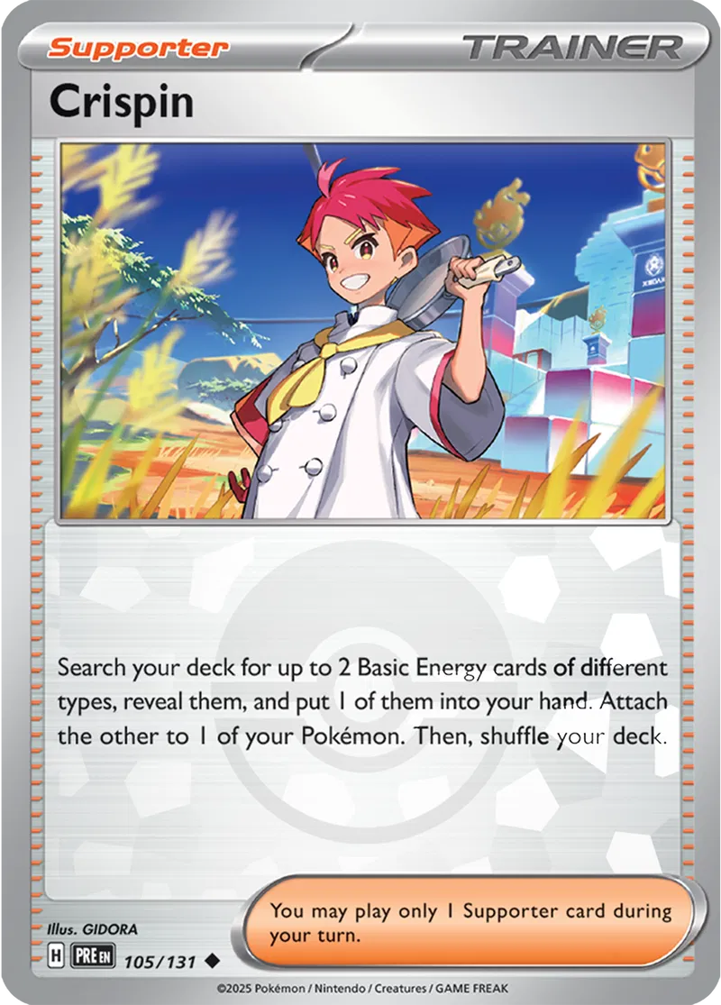 Crispin Poke ball Holo 105