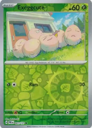 Exeggcute Reverse Holo 001 Normal