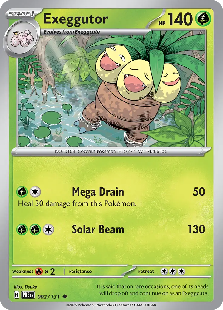 Exeggutor 002 Normal