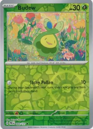 Budew Reverse Holo 004