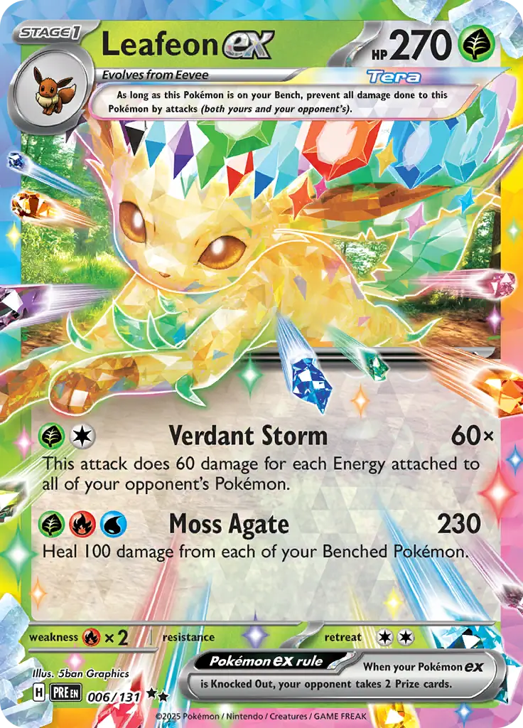 Leafeon ex 006 Normal