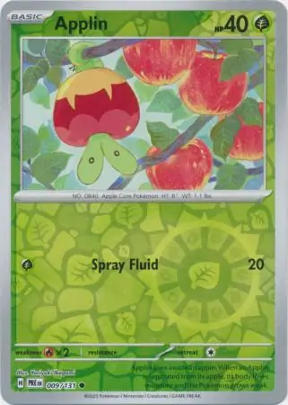 Applin Reverse Holo 009 Normal