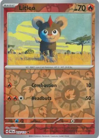 Litleo Reverse Holo 015