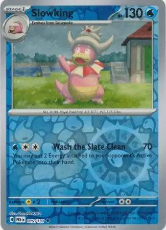 Slowking Reverse Holo 019 Normal