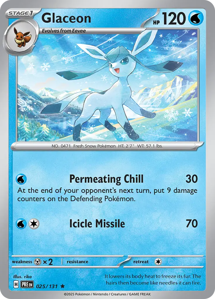 Glaceon 025 Normal