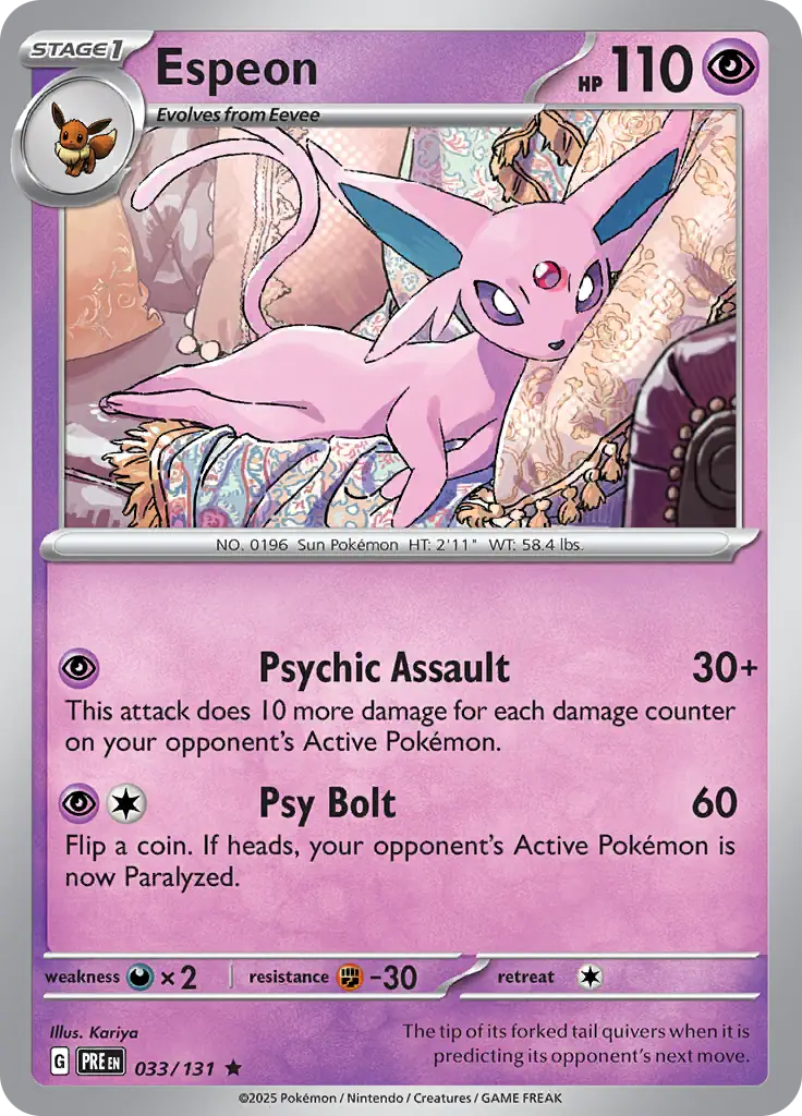 Espeon 033 Normal