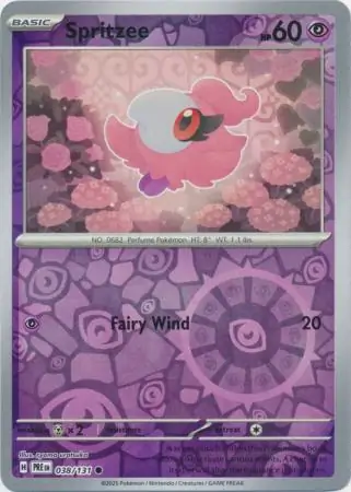 Spritzee Reverse Holo 038 Normal