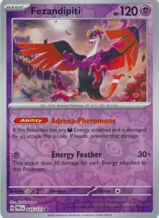 Fezandipiti Reverse Holo 045 Normal