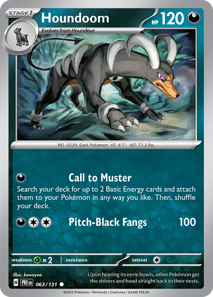 Houndoom 063 Normal