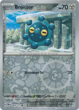 Bronzor Reverse Holo 066 Normal