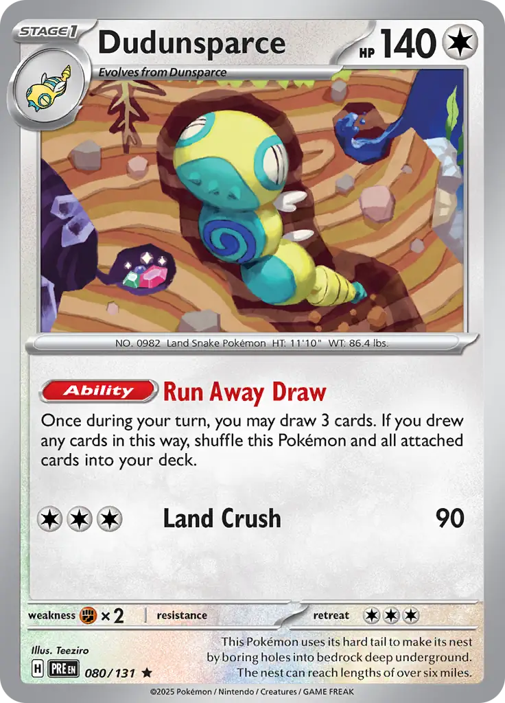 Dudunsparce 080 Normal