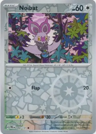Noibat Reverse Holo 090 Normal