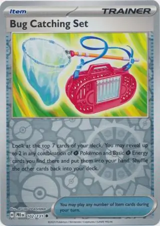 Bug Catching Set Reverse Holo 102