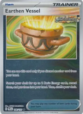 Earthen Vessel Reverse Holo 106 Normal