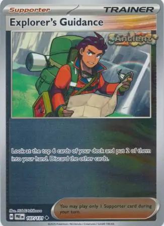 Explorer's Guidance Reverse Holo 107 Normal