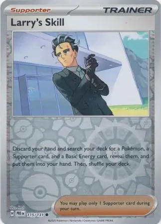 Larry's Skill Reverse Holo 115 Normal