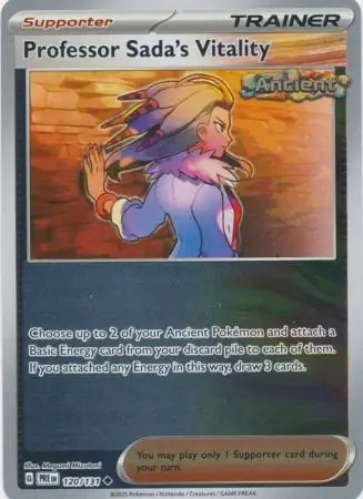 Professor Sada's Vitality Reverse Holo 120 Normal