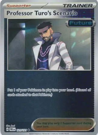Professor Turo's Scenario Reverse Holo 121 Normal