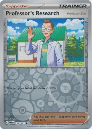Professor's Research Elm Reverse Holo 123 Normal