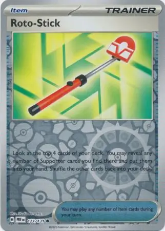 Roto-Stick Reverse Holo 127 Normal