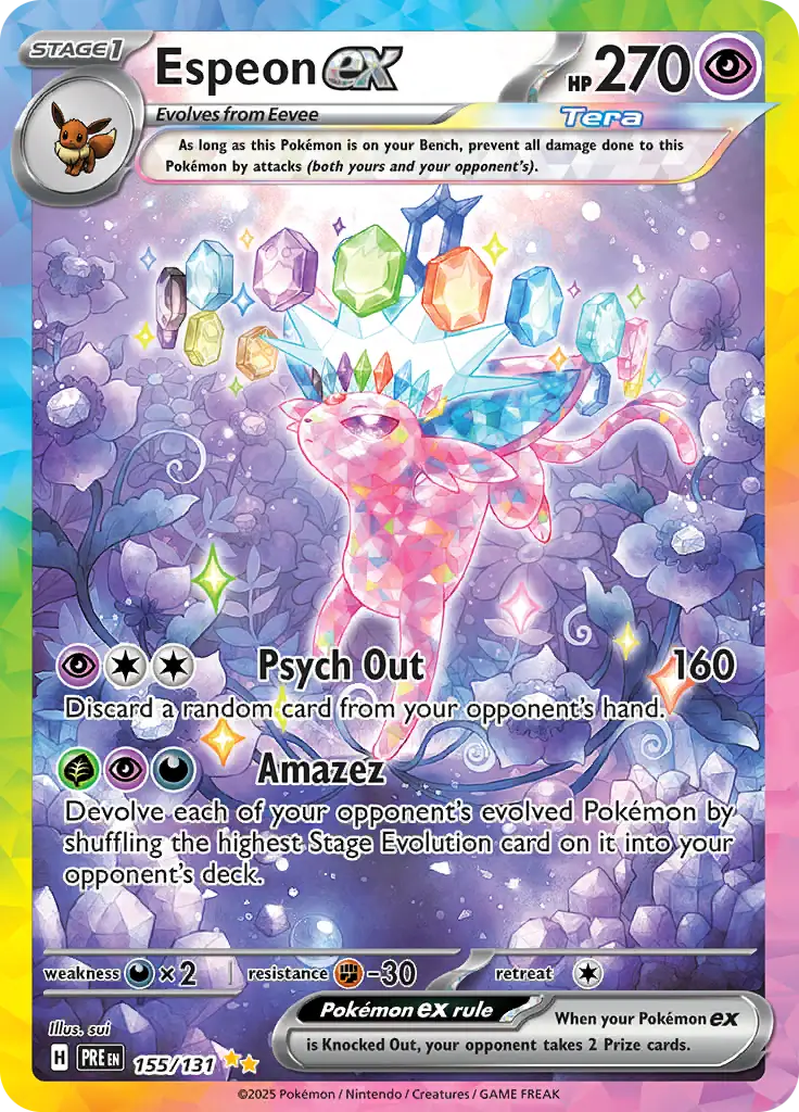 Espeon ex 155 Normal