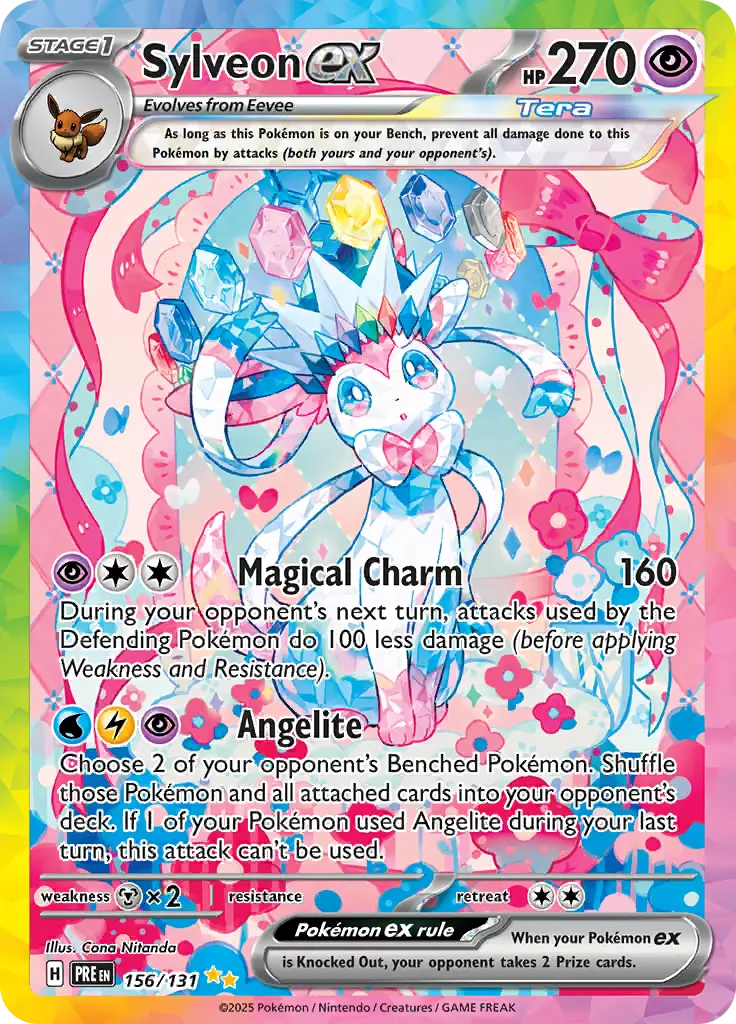 Sylveon ex 156 Normal
