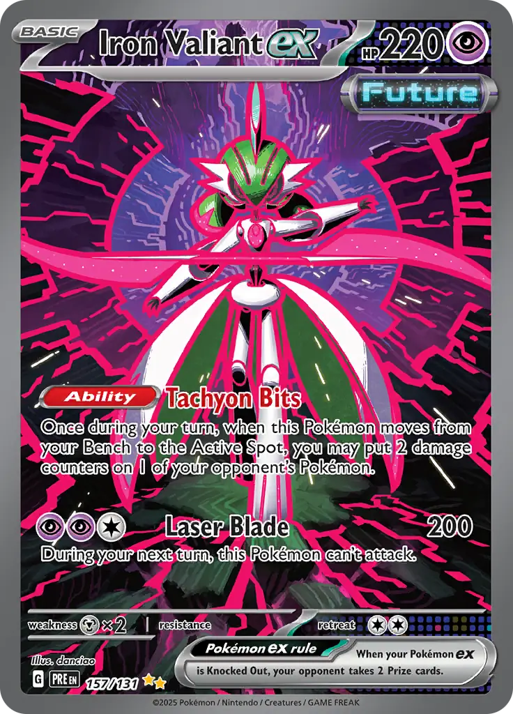 Iron Valiant ex 157 Normal