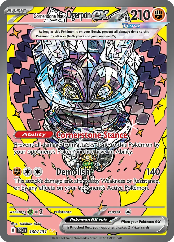 Cornerstone Mask Ogerpon ex 160 Normal