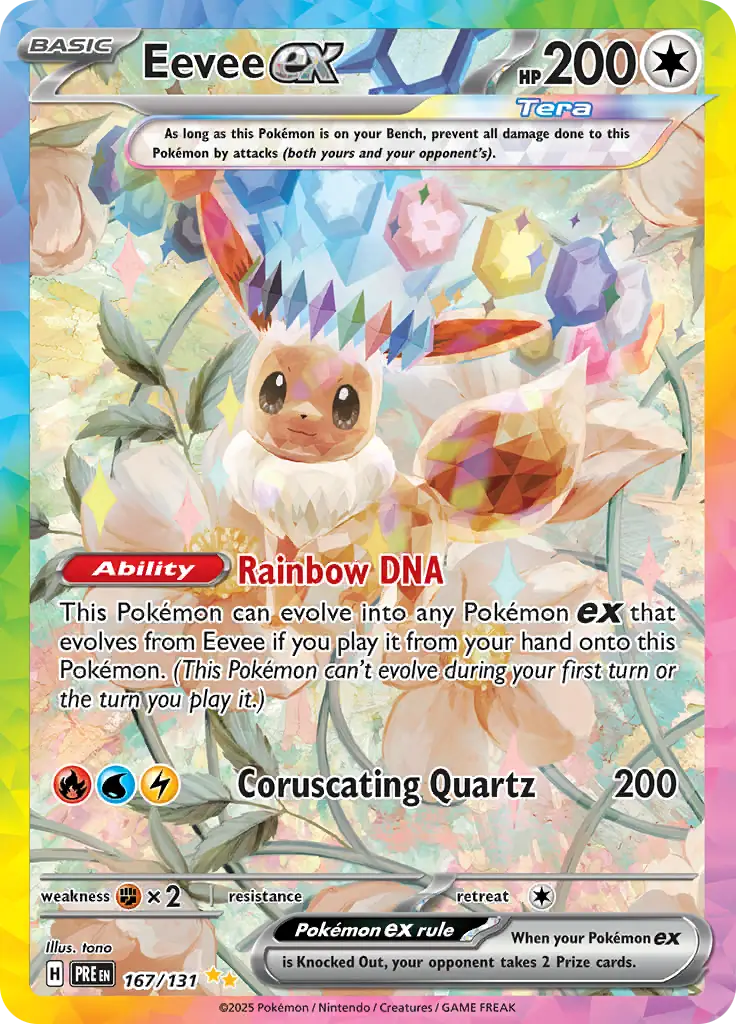 Eevee ex 167 Normal