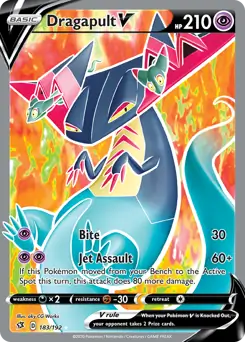 Full Art Dragapult V 183