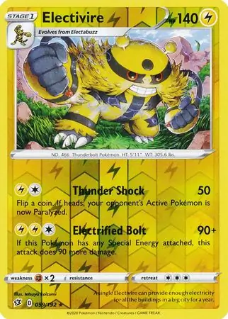 Electivire Reverse Holo 059