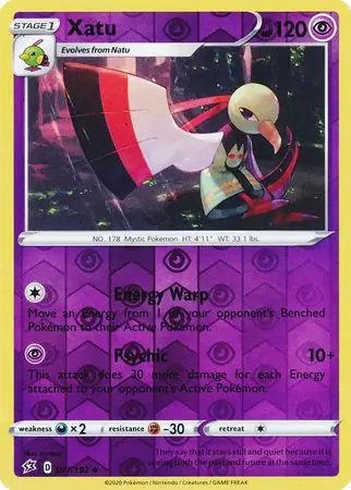 Xatu Reverse Holo 077