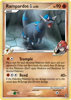 Rampardos GL Holo 11 Normal