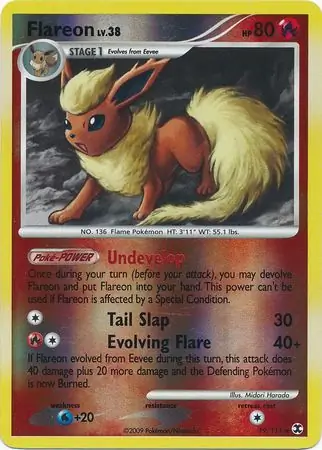Flareon Reverse Holo 19 Normal