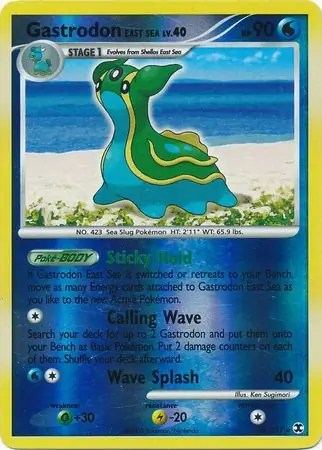 Gastrodon Reverse Holo 21 Normal
