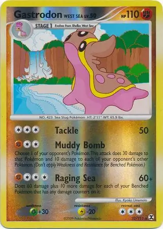 Gastrodon Reverse Holo 22 Normal