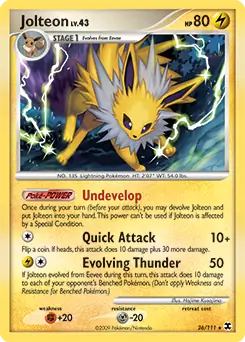 Jolteon 26 Normal