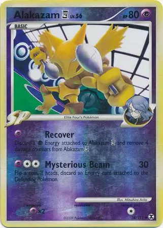 Alakazam E4 Reverse Holo 38 Normal