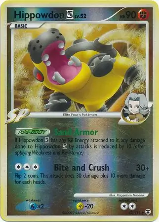 Hippowdon E4 Reverse Holo 42 Normal