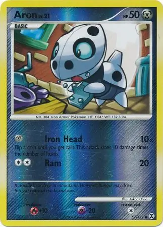 Aron Reverse Holo 57 Normal